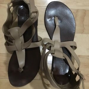 Nude Barney’s Warehouse leather sandals